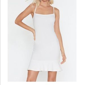White bodycon